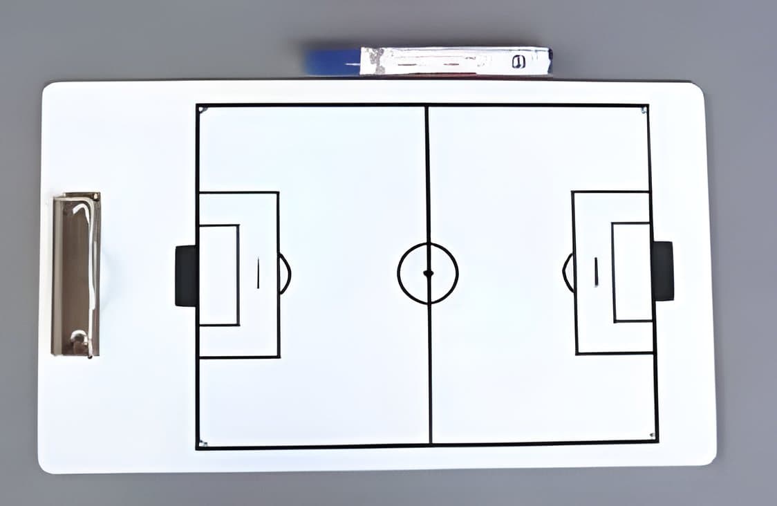 Football Tactical Board (40 × 23 cm)